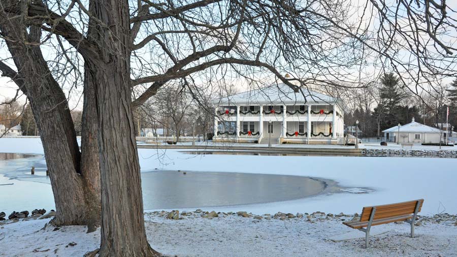 Casino Lake Winter